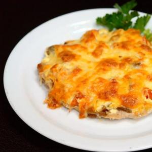 Мясо с грибами и сыром в духовке рецепт с фото